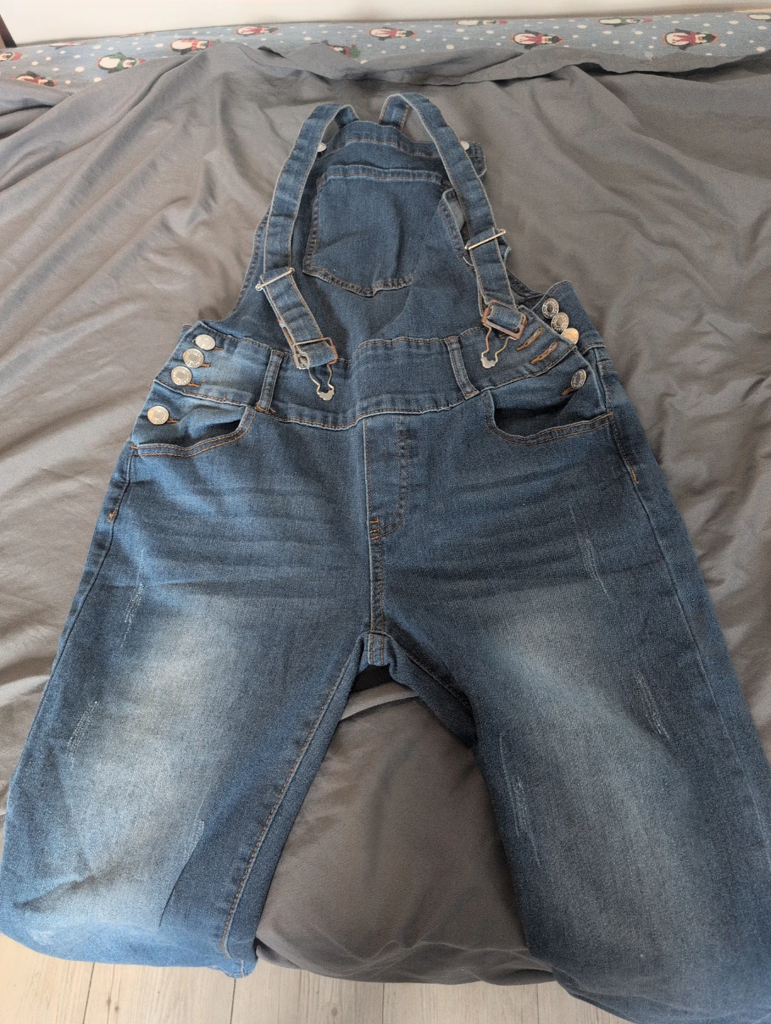 SHEIN Denim Overalls - Size L⚽