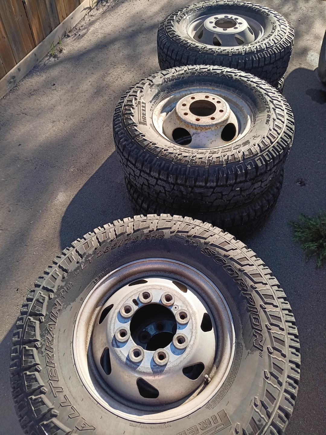 Pirelli Scorpion All Terrain Plus Tires LT265/75R16