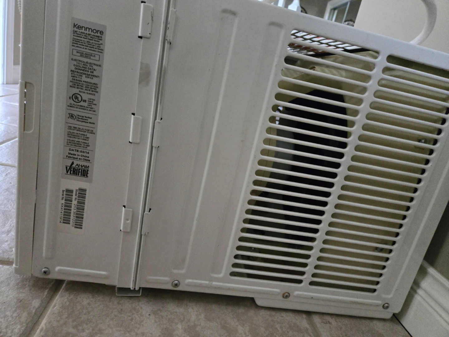 Air con window type 12000btu. $80.00 - photo 2