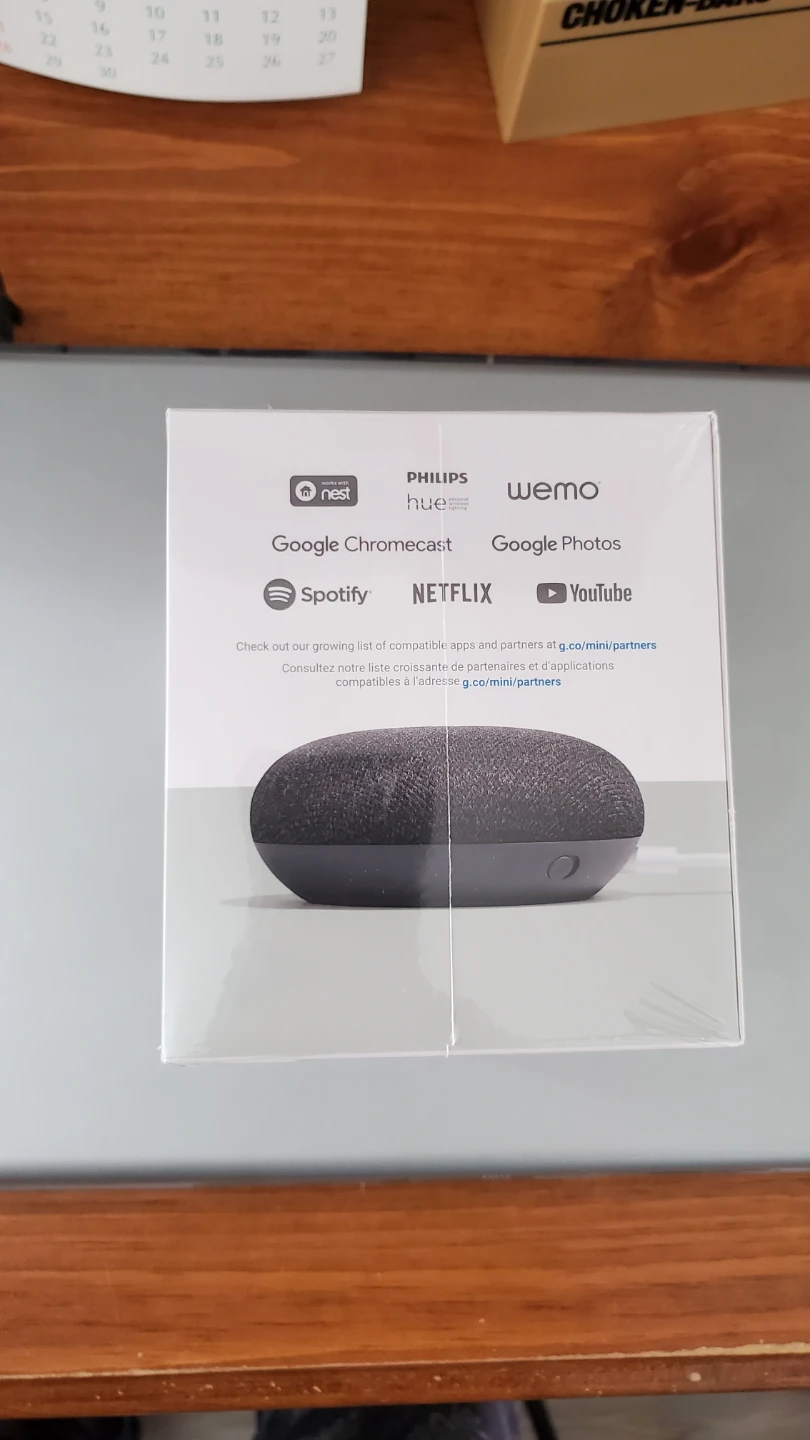 Google Home Mini Charcoal - photo 2