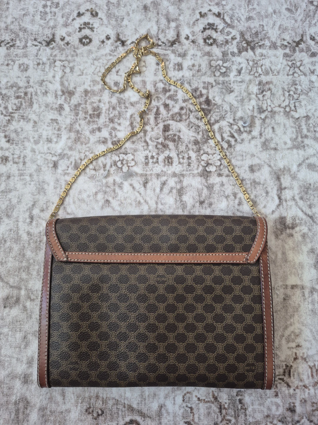 Vintage Celine Macadam Convertible Bag - photo 3