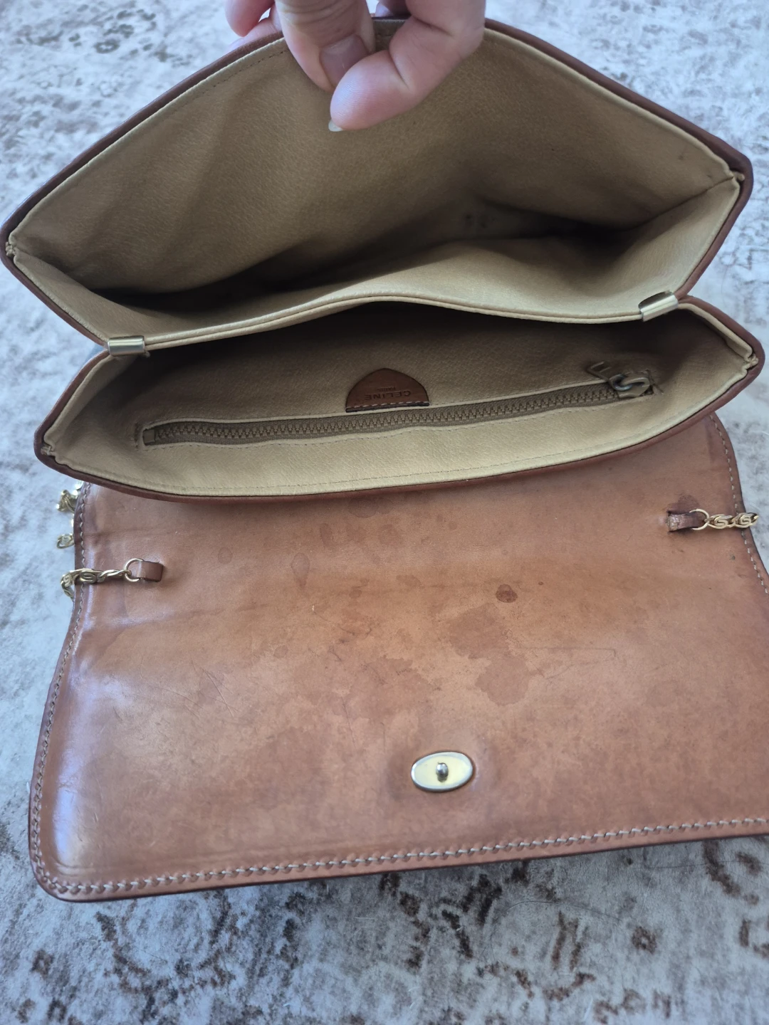 Vintage Celine Macadam Convertible Bag - photo 5