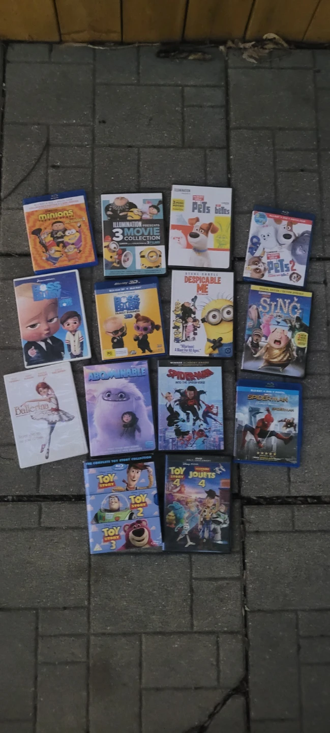 Kids Movie Collection - Dvd's & Blu-rays