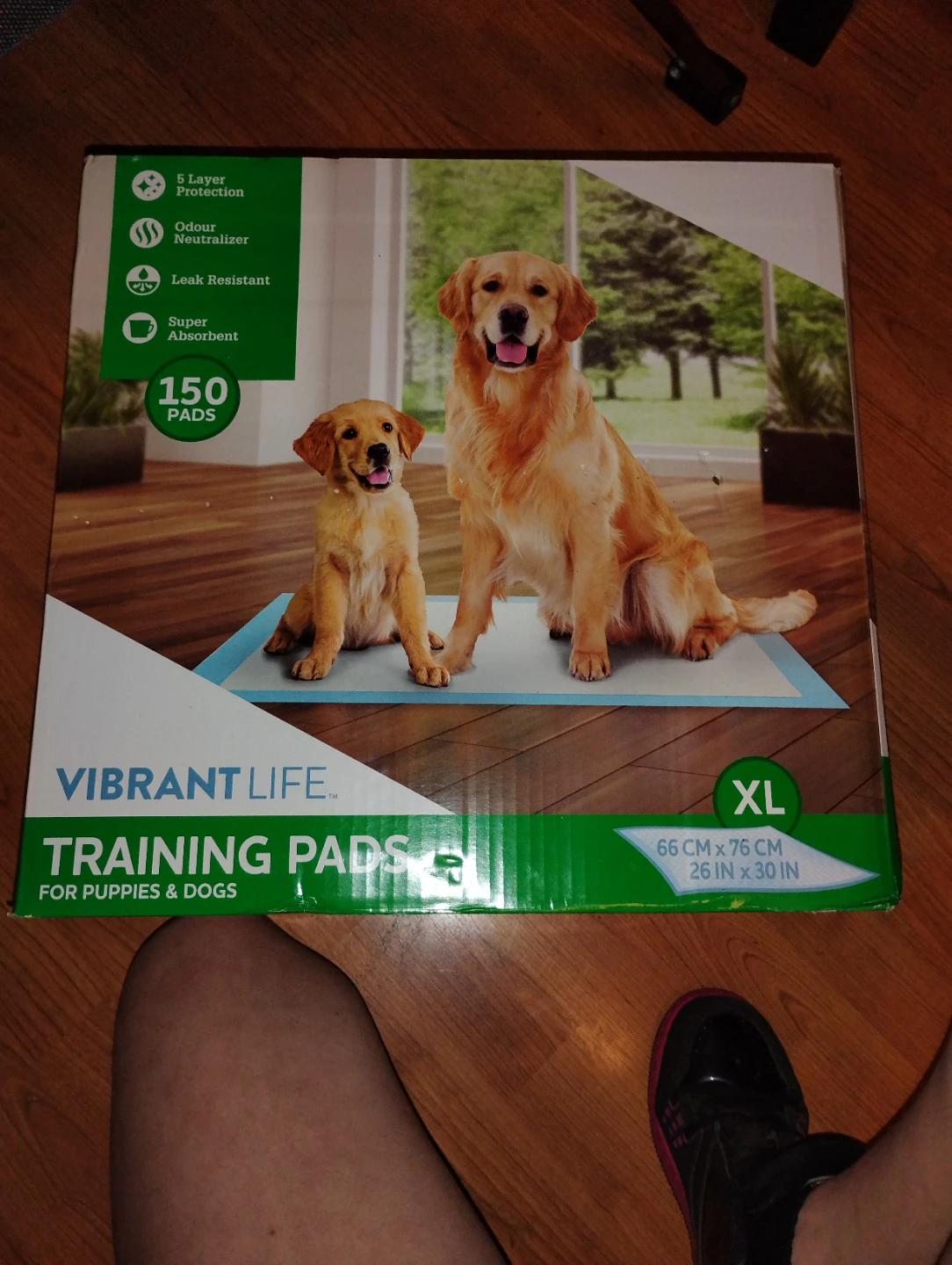 Vibrant Life XL Training Pads - 150 Pads