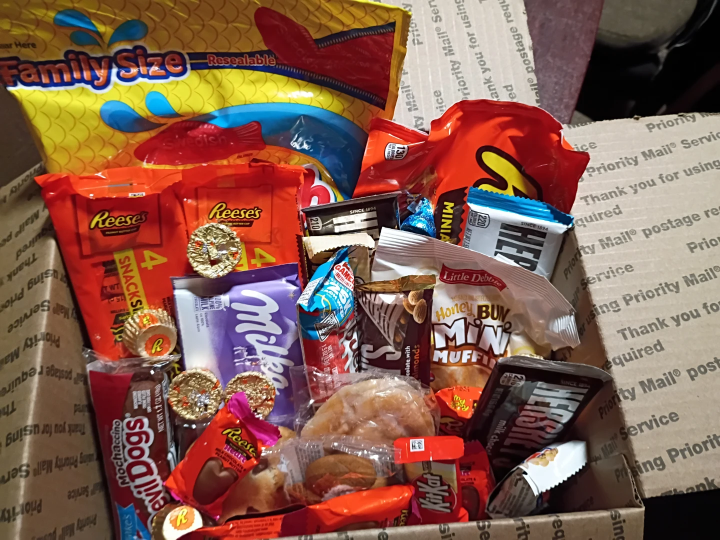 Assorted Candy Box - Reese's, Hershey's, Milka, and More