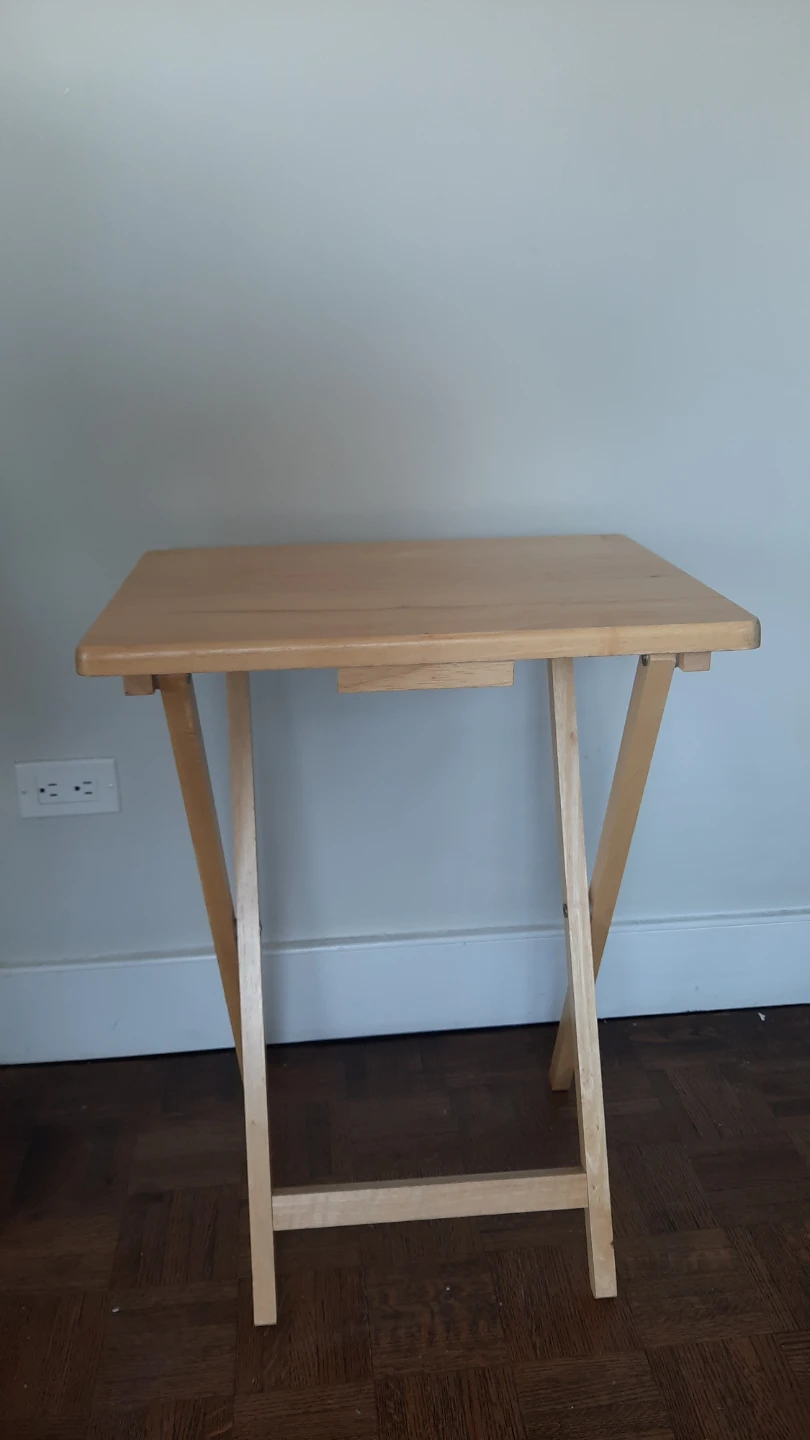 Wooden TV Tray Table