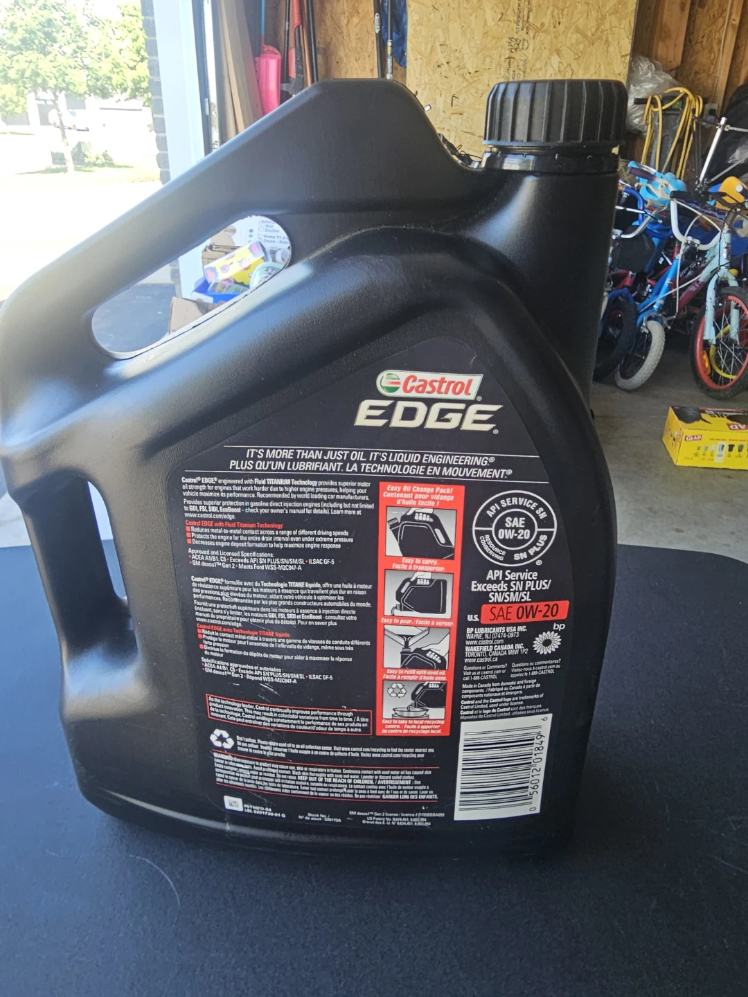 Castrol EDGE 0W-20 Full Synthetic Motor Oil - photo 2