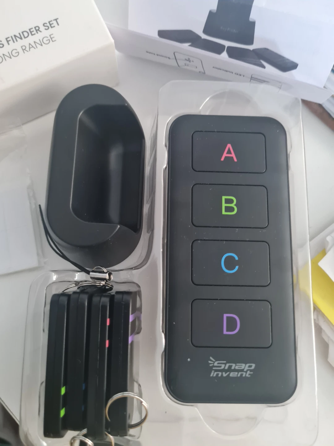 Snap Invent Wireless Keys & Items Finder Set - photo 2