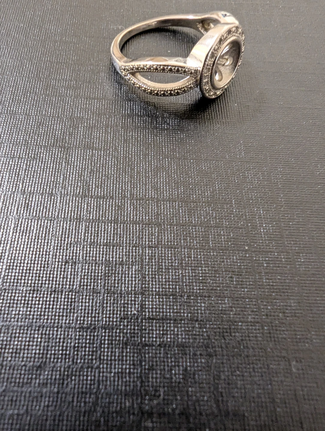 Sterling Silver Ring Setting with Stones - photo 5
