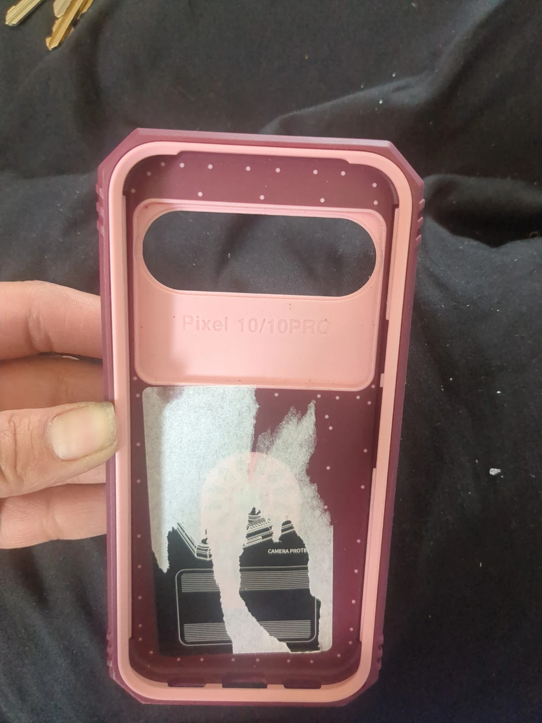 Pixel 10/10PRO Phone Case with Ring Holder