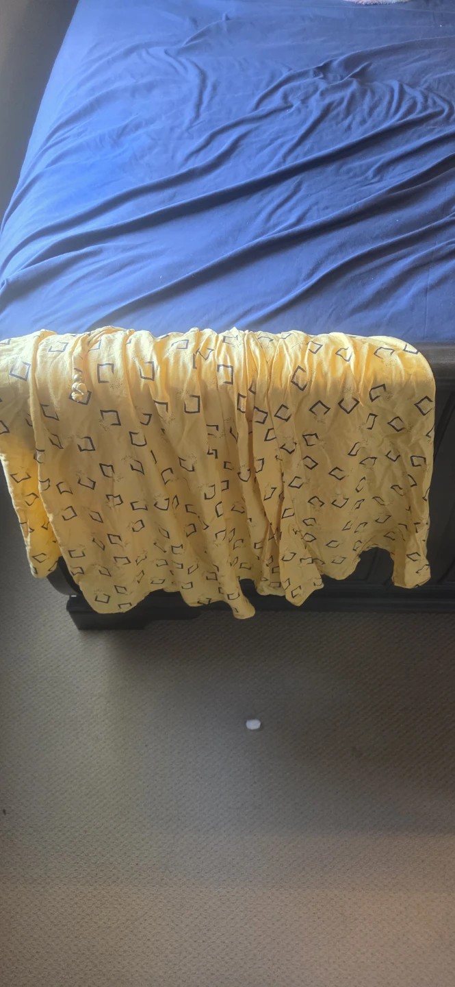 Yellow patterned skirt - photo 2