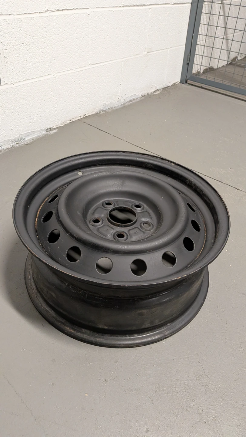 SET OF 4 STEEL RIMS – 16" x 6.5" – 5 LUG