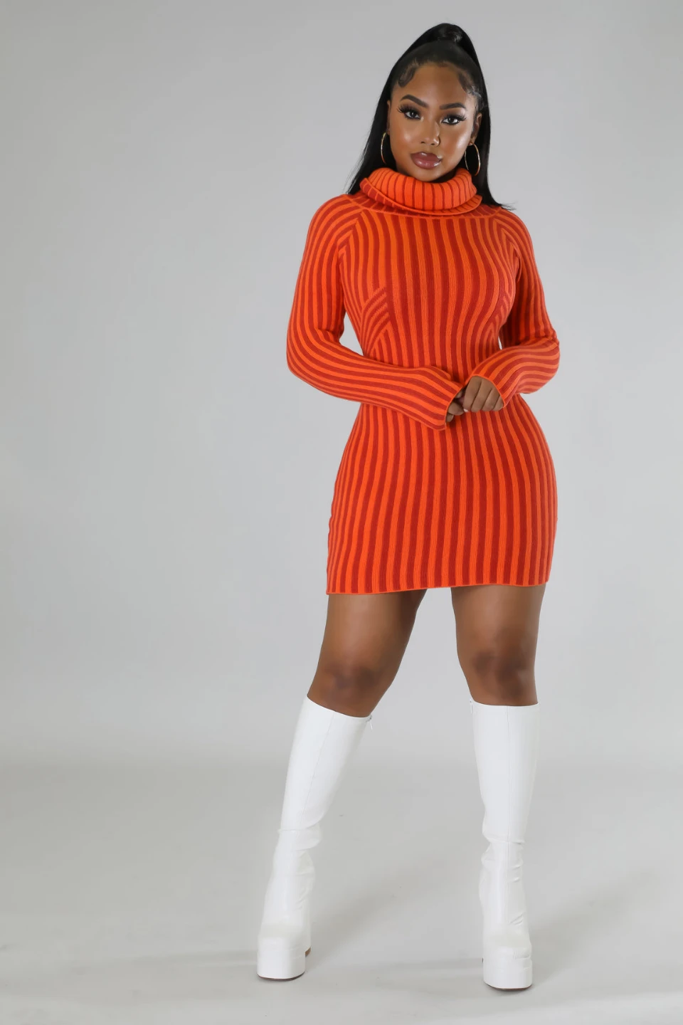 Sweater Mini Dress - photo 5