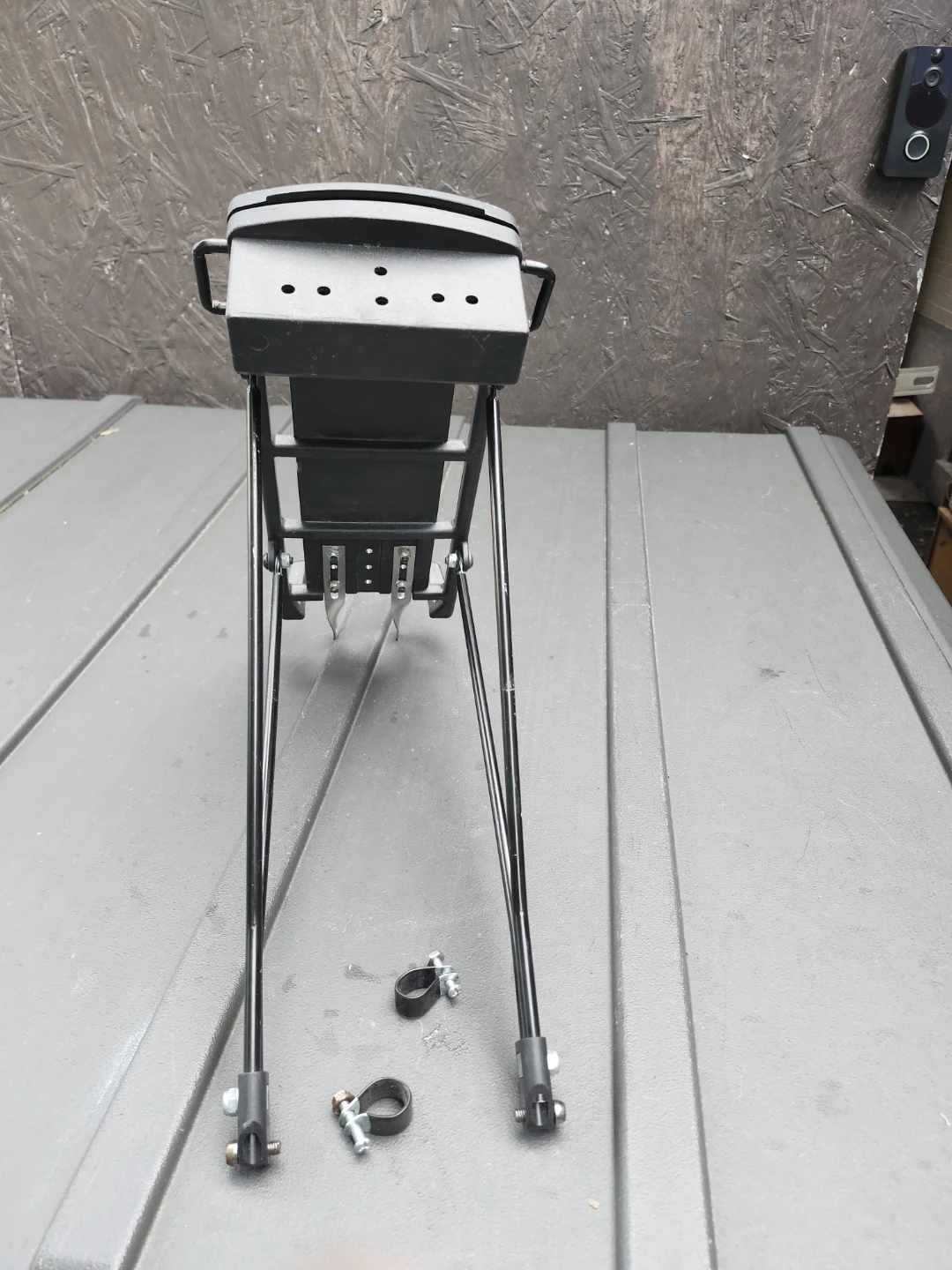 Black Bicycle Rear Rack - photo 3
