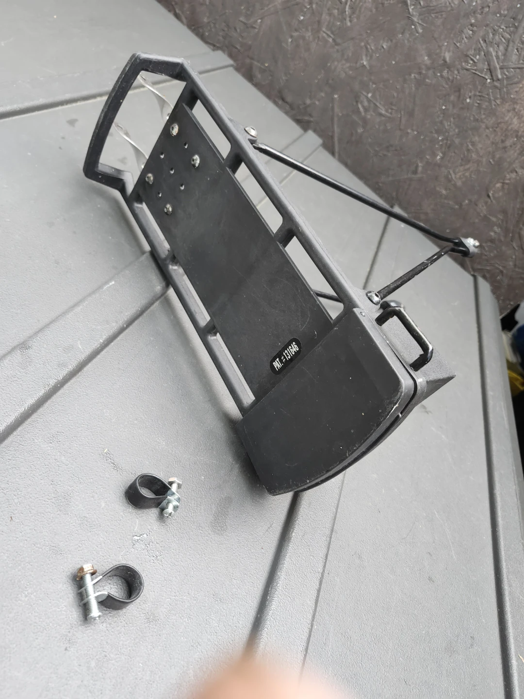 Black Bicycle Rear Rack - photo 5