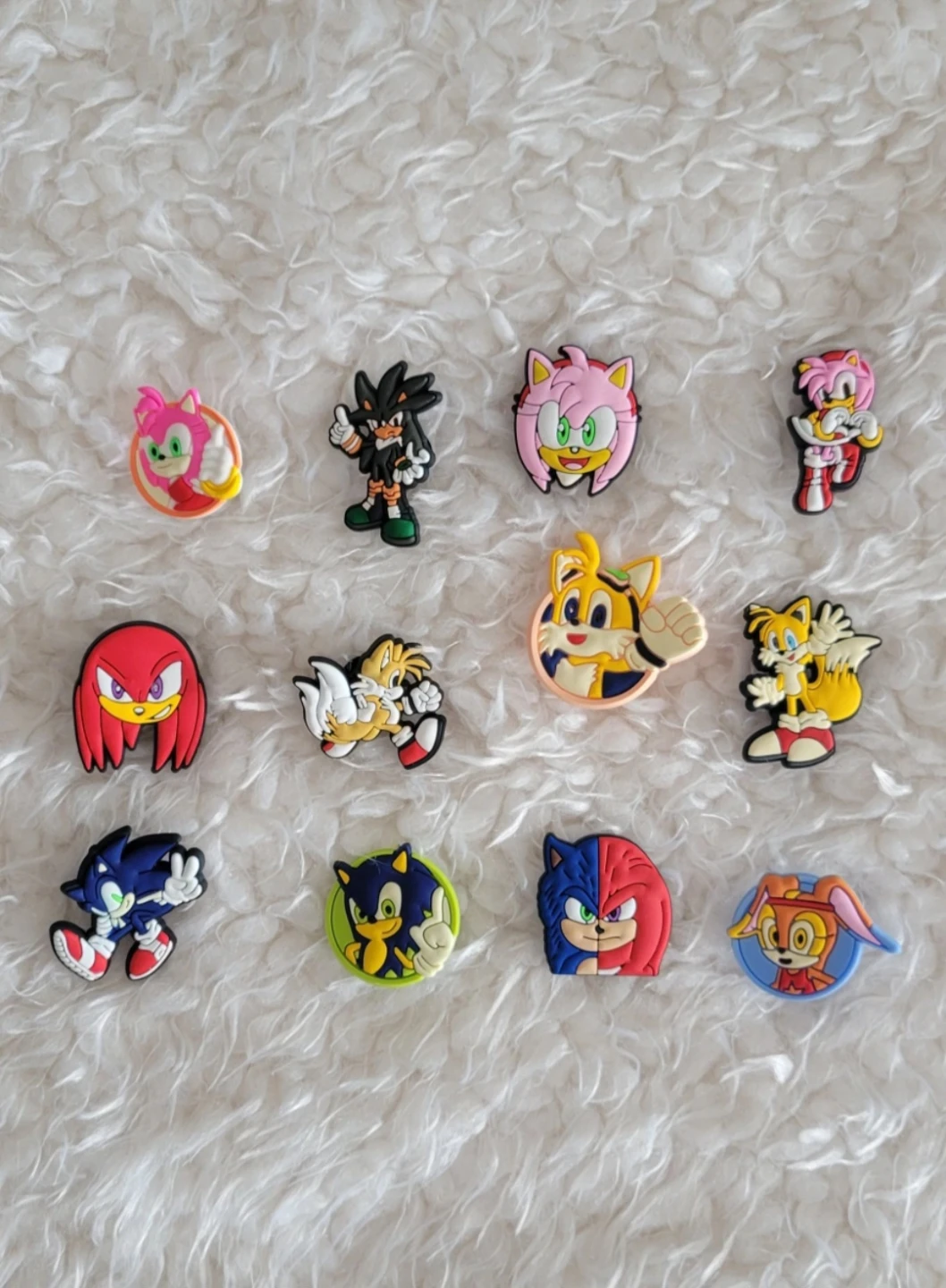 Sonic the Hedgehog Shoe Charms - Lot of 15