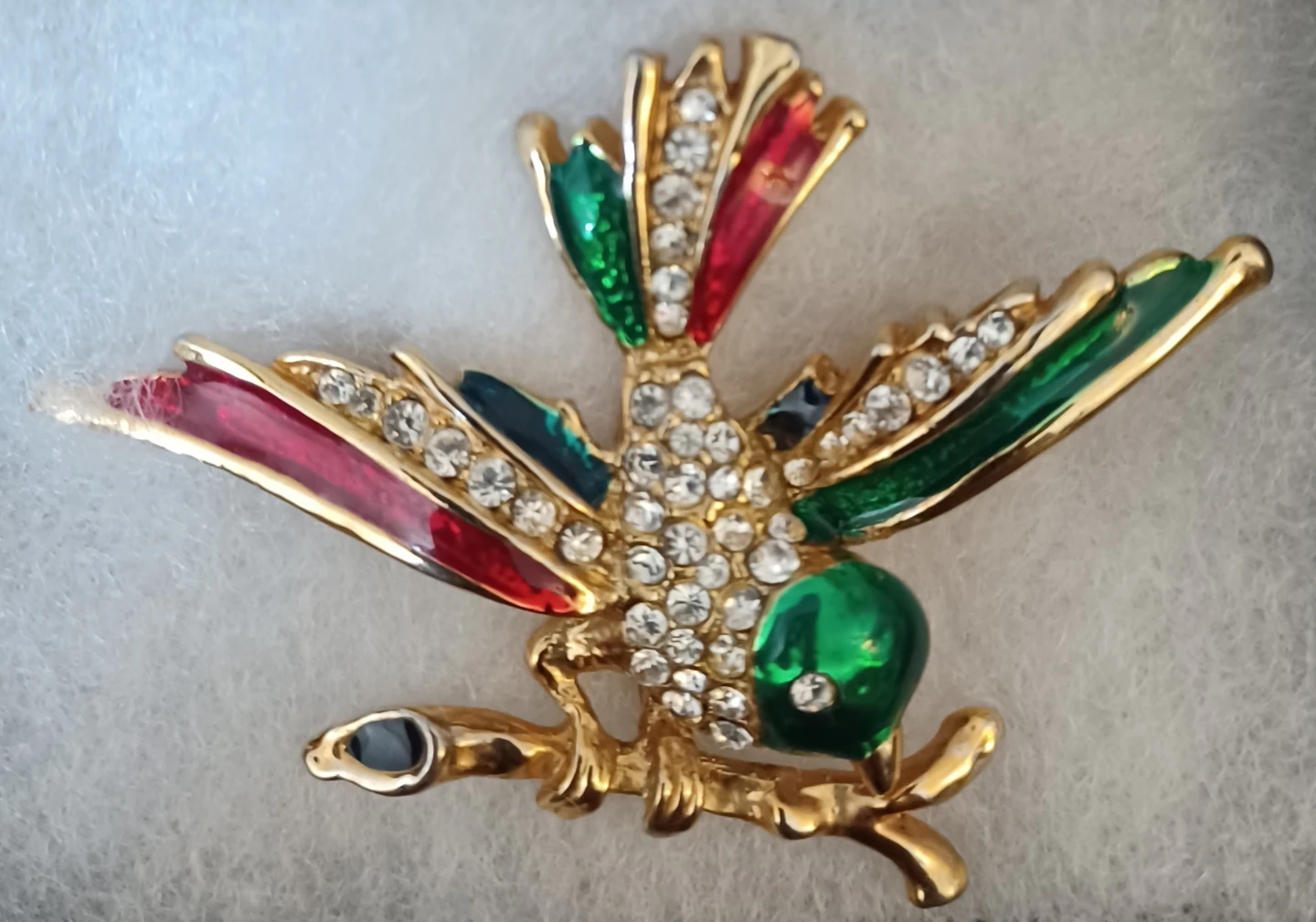 Bird of Paradise Brooch