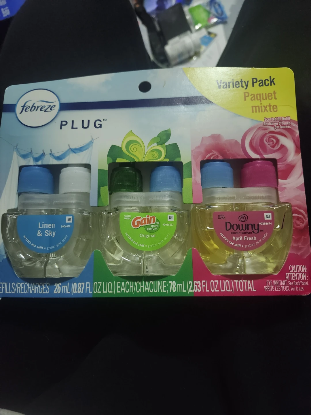 Febreze Plug Scented Oil Refill Variety Pack
