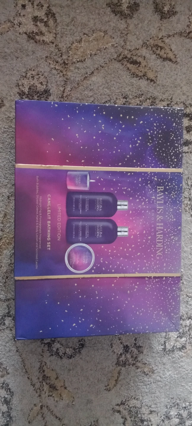 Baylis & Harding Midnight Fig & Pomegranate Bathing Set