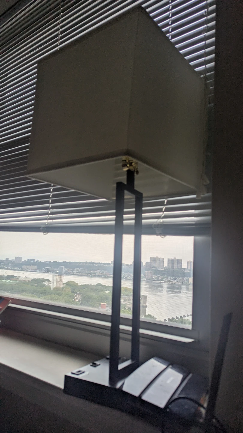 Table Lamp with Shade and USB port