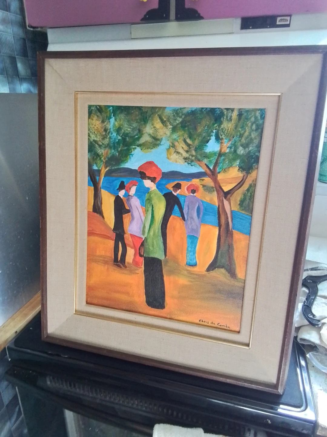 Framed Painting by Chris de Cambe - photo 2