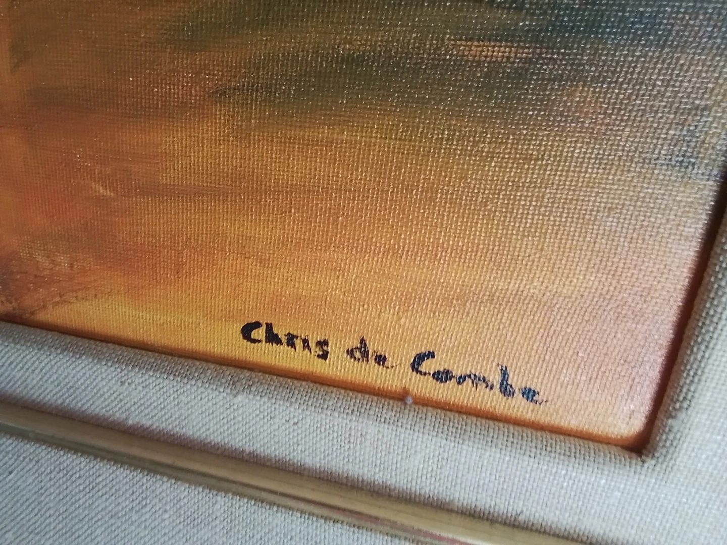 Framed Painting by Chris de Cambe - photo 4