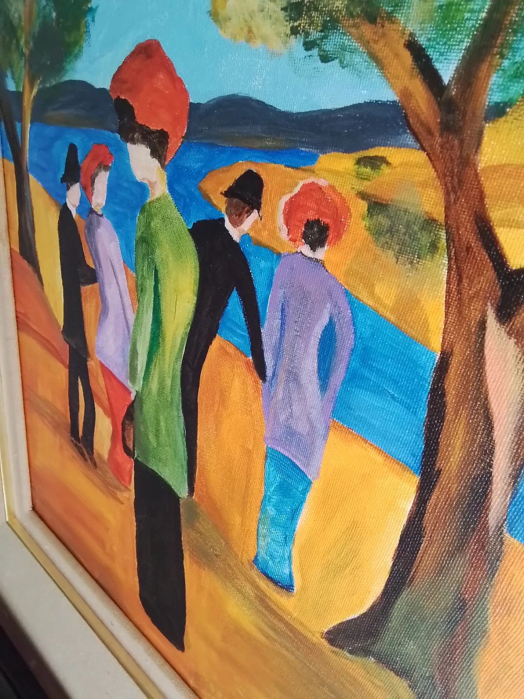 Framed Painting by Chris de Cambe - photo 5