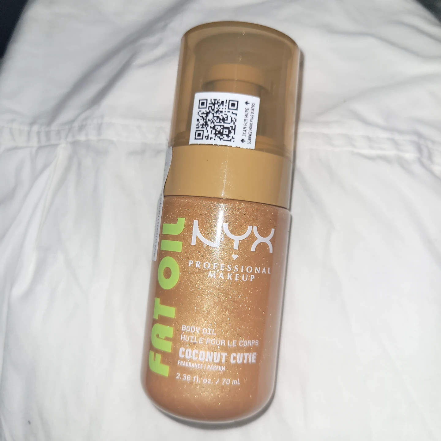 NYX Fat Oil Lip Drip - COCONUT CUTIE