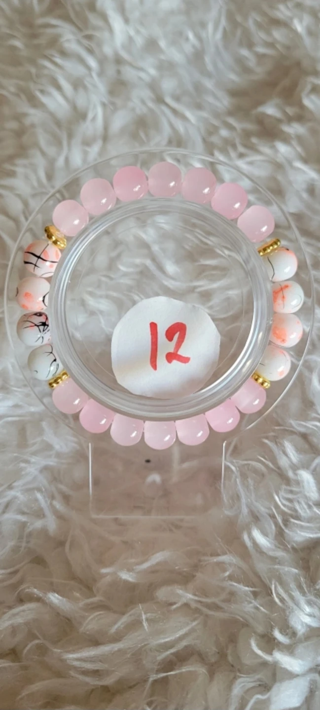 Buy 2 Get 1 FREE! Handmade Glass Bead Bracelets (Batch 2) - photo 2