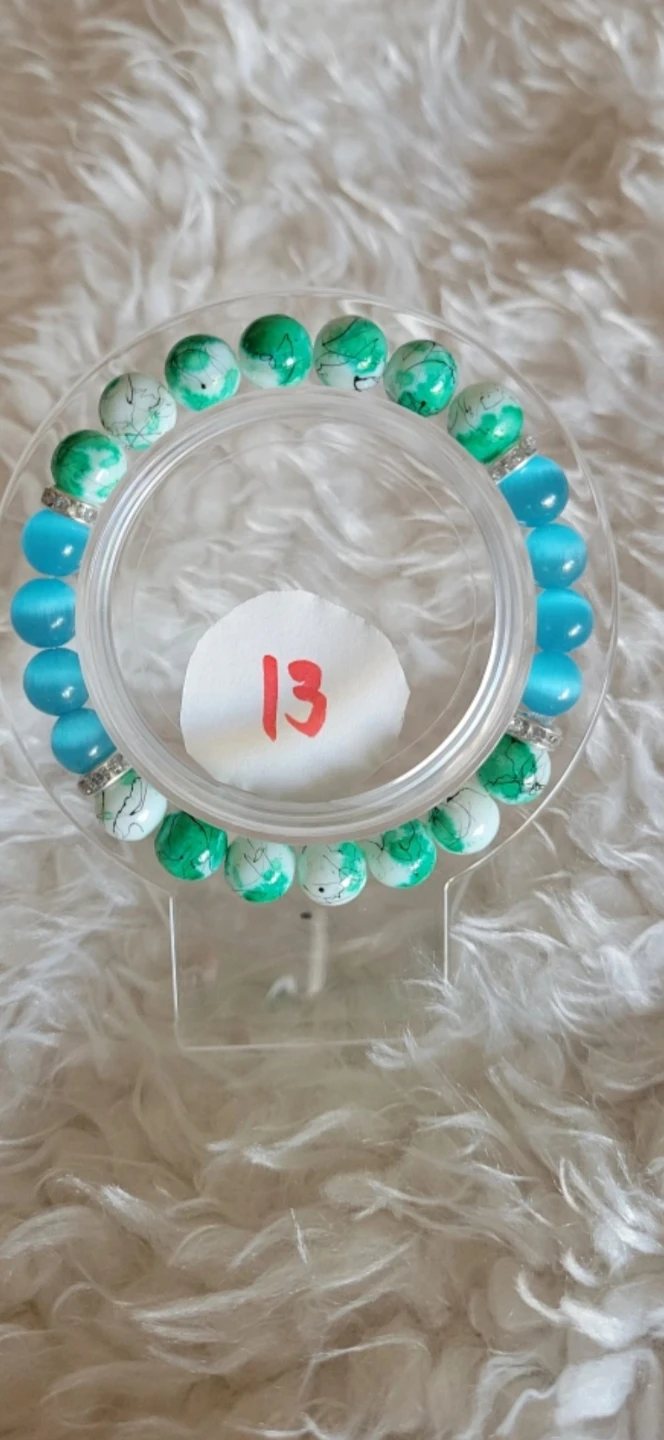 Buy 2 Get 1 FREE! Handmade Glass Bead Bracelets (Batch 2) - photo 3