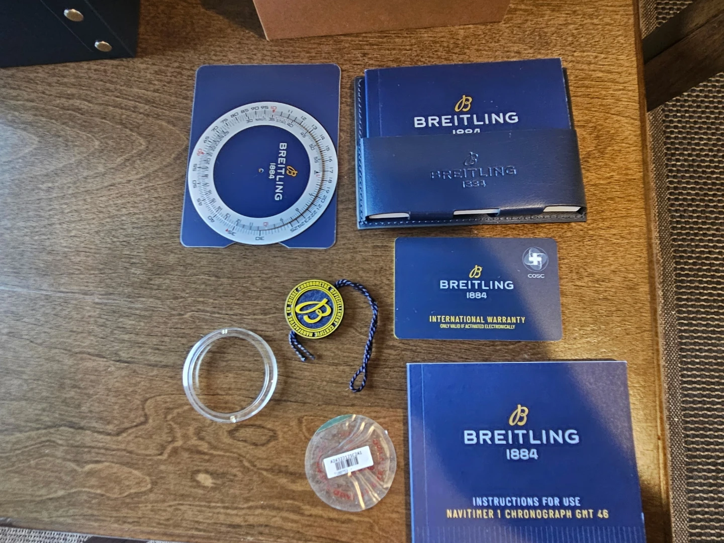 Breitling Navitimer Chronograph GMT 46 Watch - photo 4