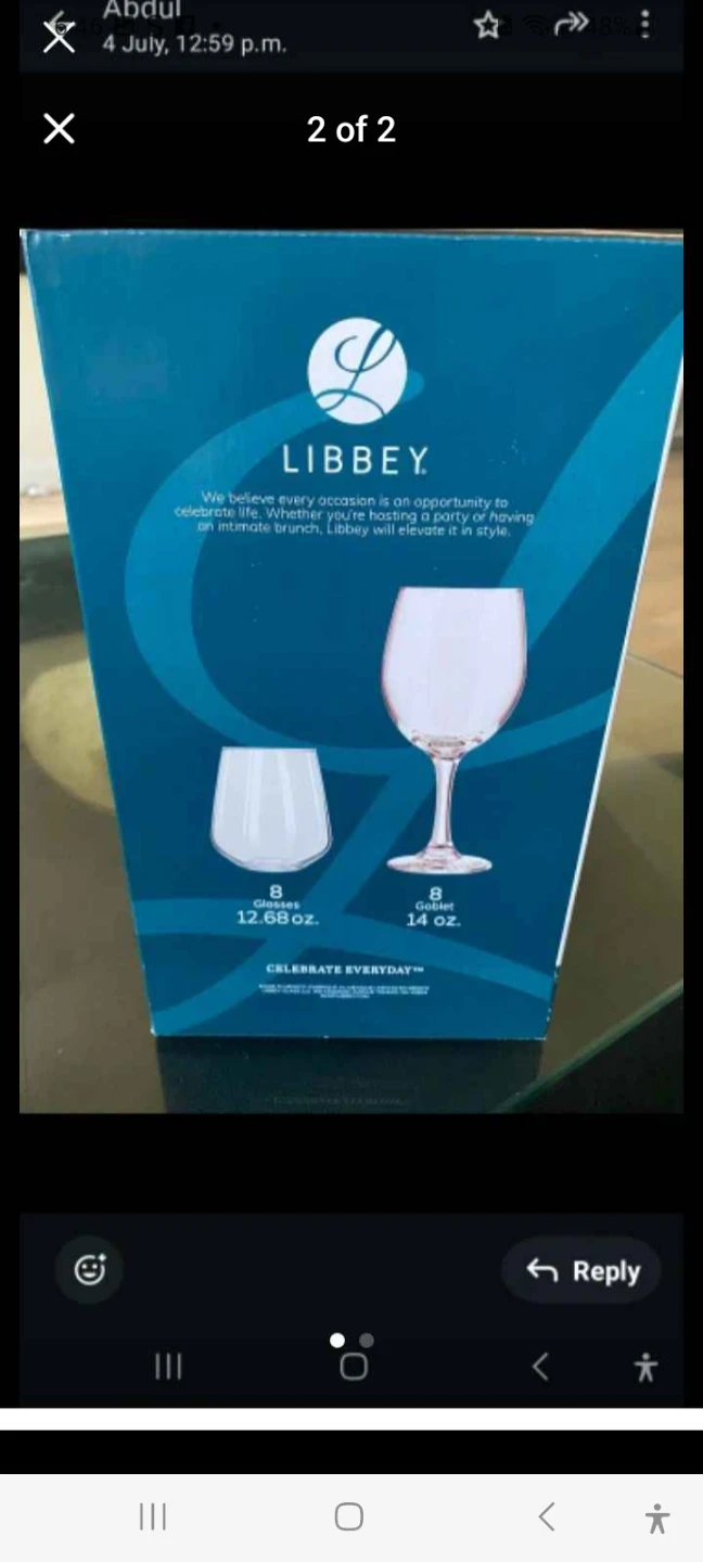 Libbey Wine Enthusiast Collection 16-Piece Glassware Set - photo 2