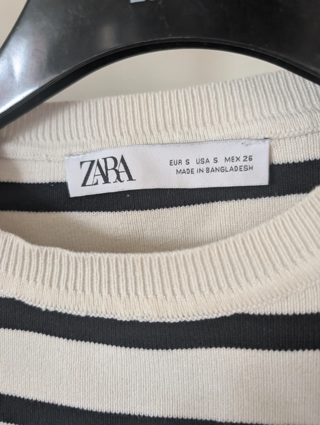 ZARA Striped Knit Cropped Sweater - photo 2