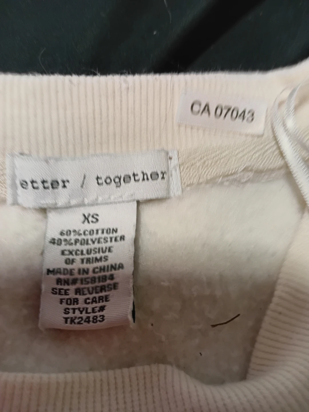 Etter/Together Montreal Crewneck Sweater XS - photo 3