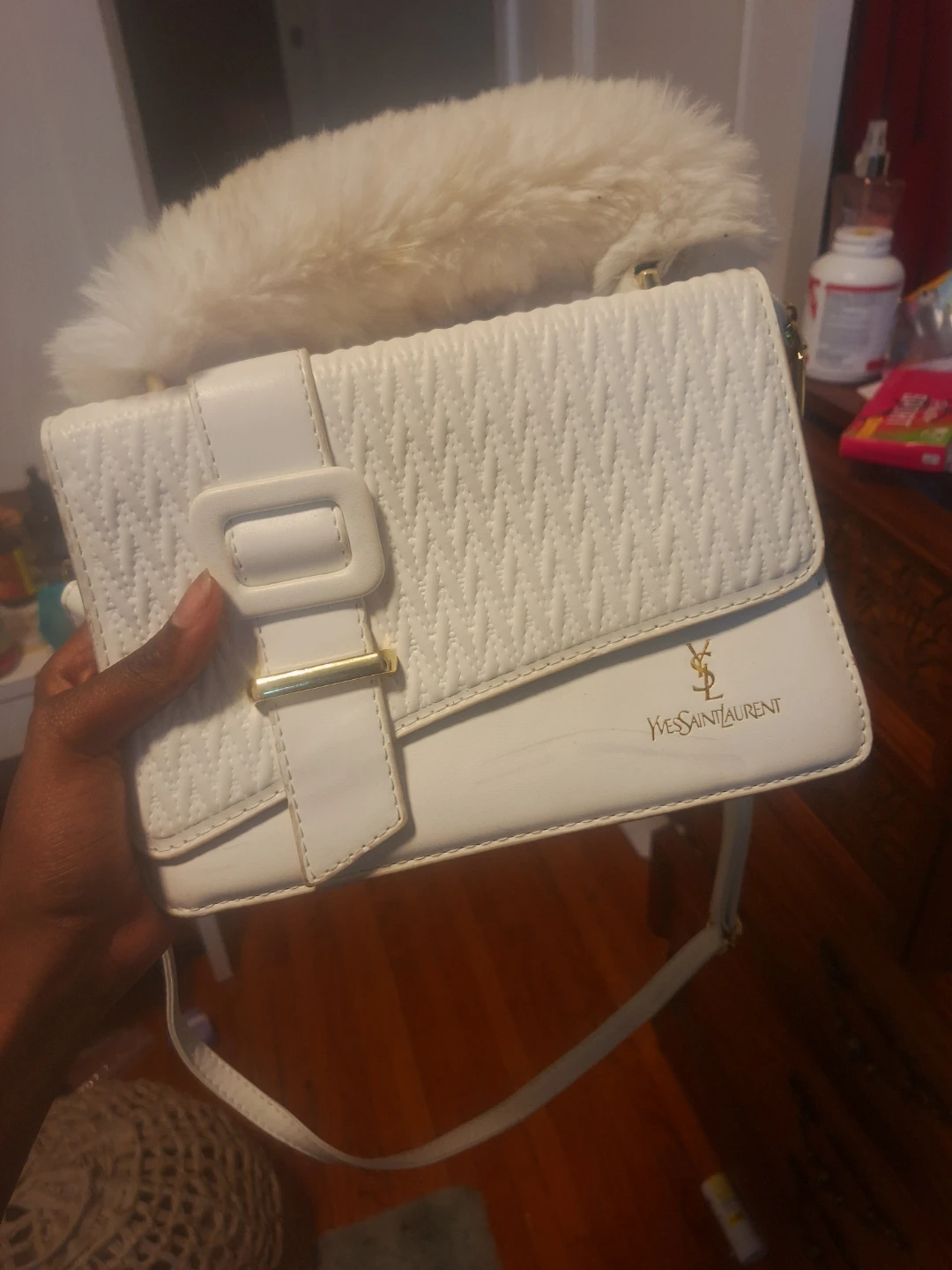 Yves Saint Laurent White Handbag - photo 2