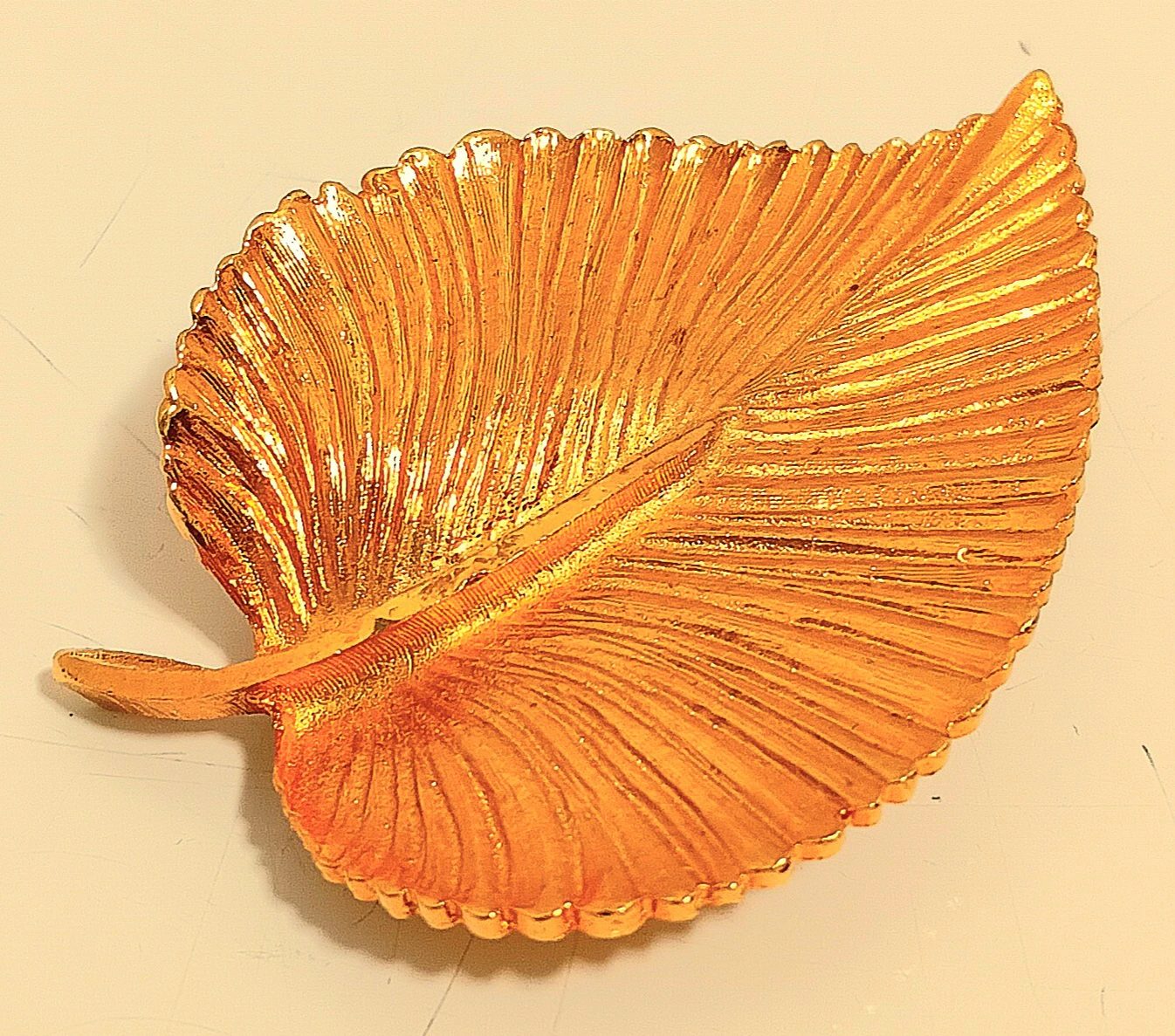 🍃Gold-Tone Leaf Brooch🍃 - photo 3
