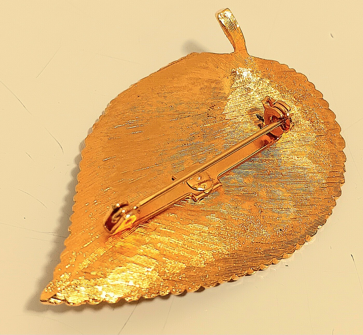🍃Gold-Tone Leaf Brooch🍃 - photo 4