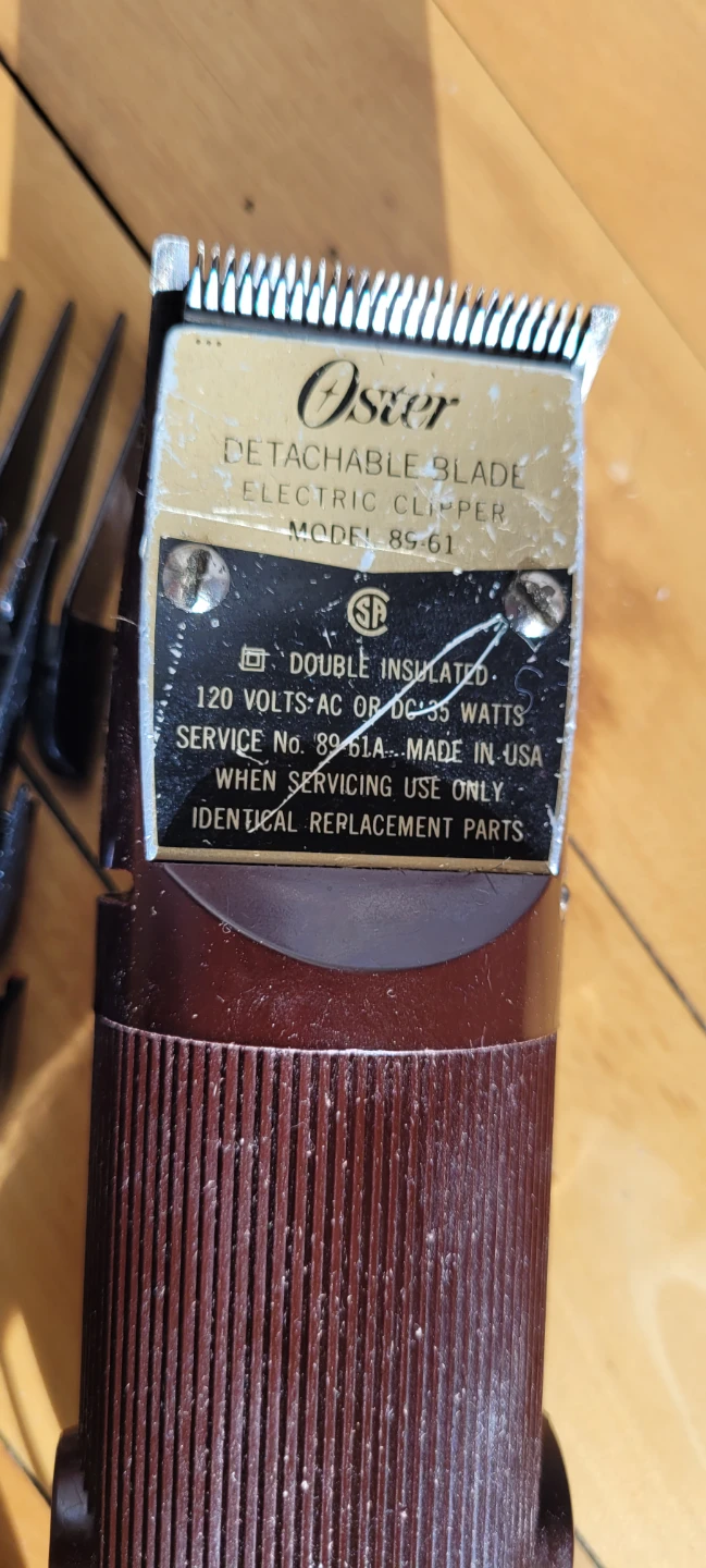Oster Detachable Blade Electric Clipper Model 89-61/ classic 76 - photo 5