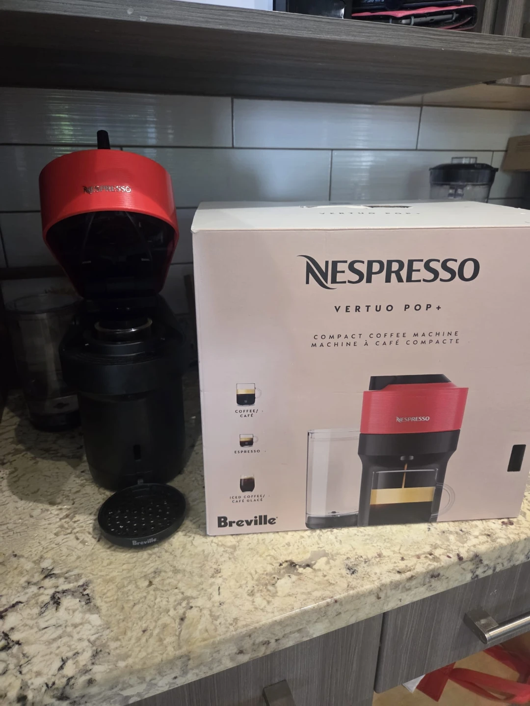Nespresso Vertuo Pop+ Coffee Machine