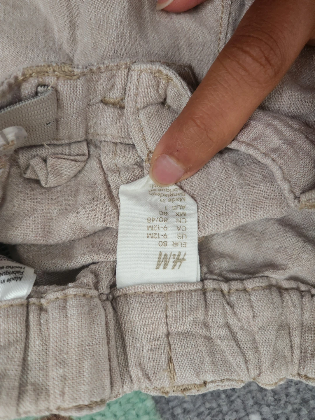 H&M Baby Boys 3-Piece Linen Blend Suit Set - photo 4