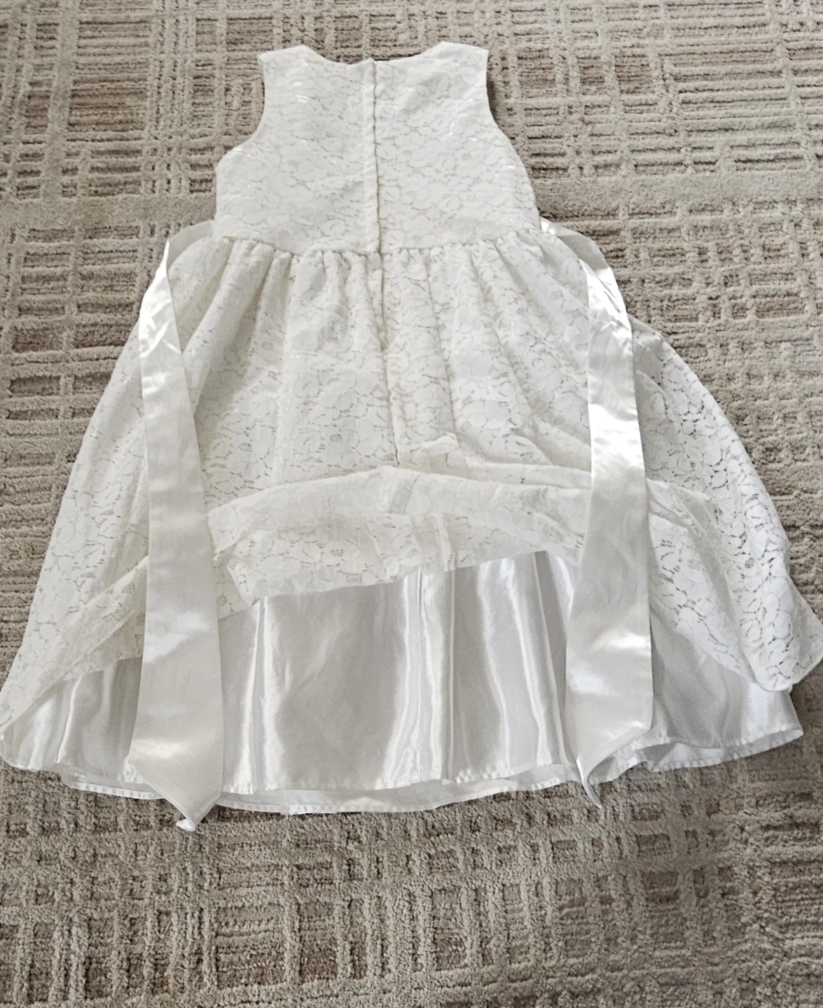 White Lace Dress - American Princess Size 10 - photo 4