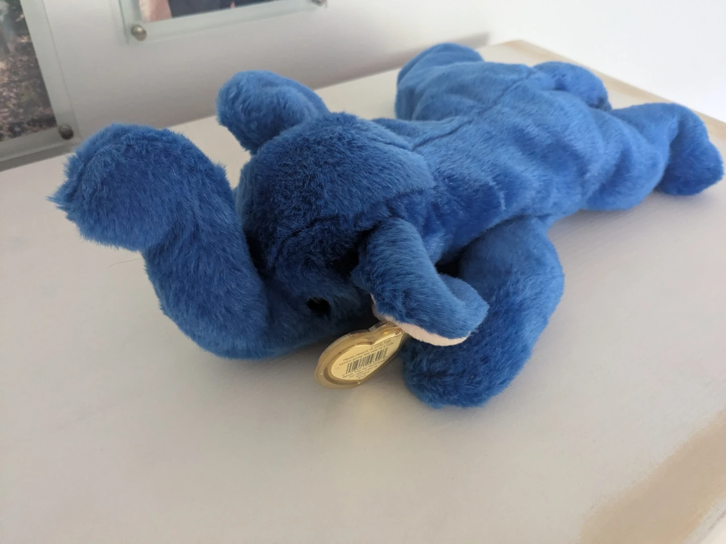Ty Beanie Buddy Blue Peanut - photo 2