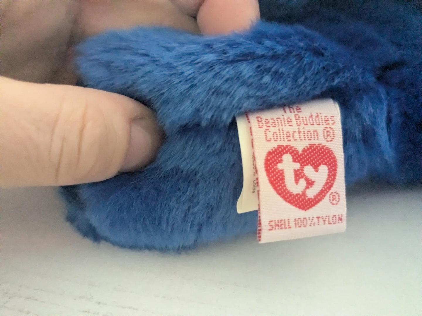 Ty Beanie Buddy Blue Peanut - photo 3