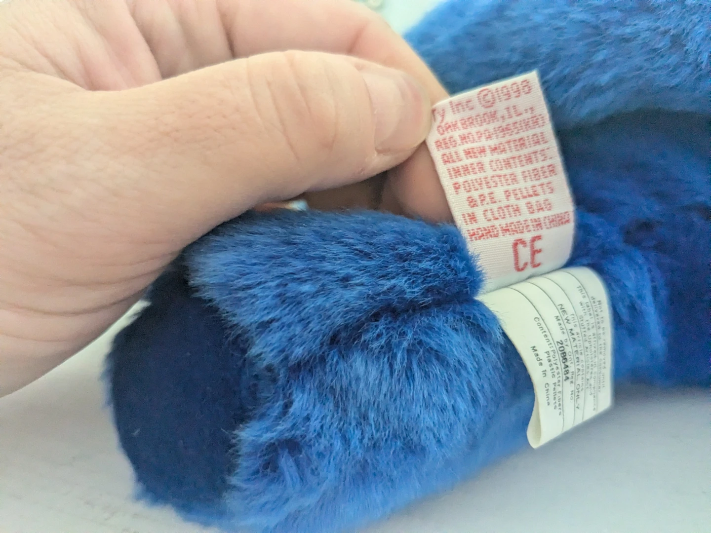 Ty Beanie Buddy Blue Peanut - photo 4