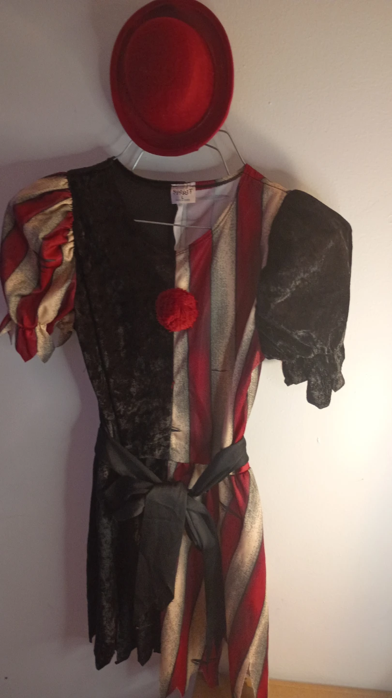 Spirit Halloween Clown Costume with Hat - Size L - photo 3