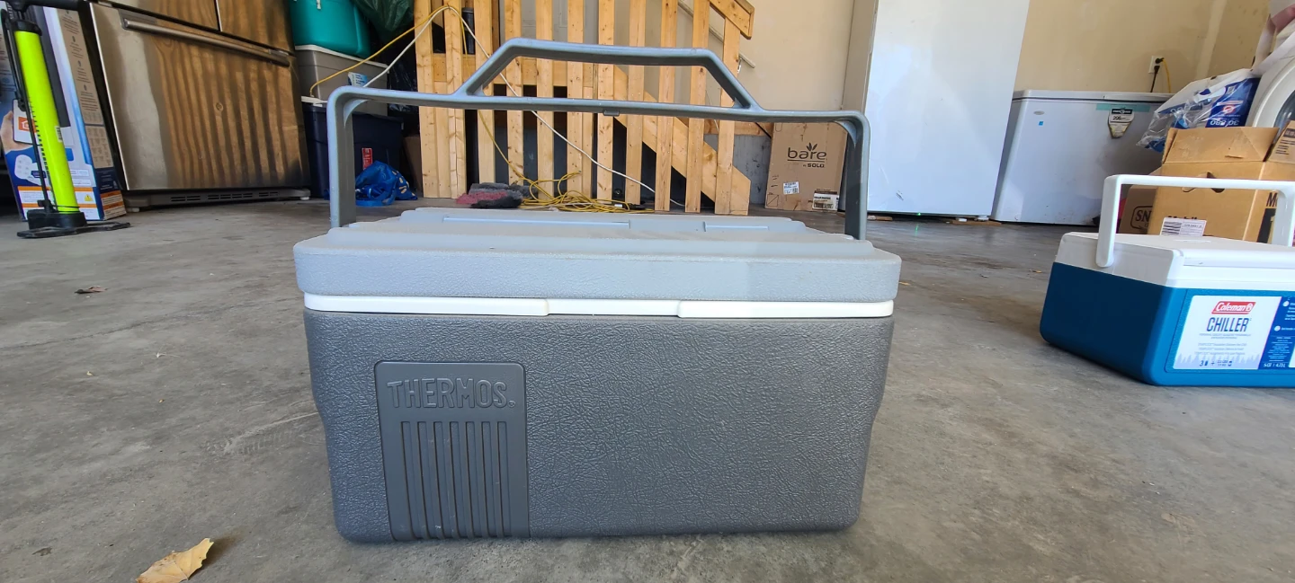 Gray cooler
