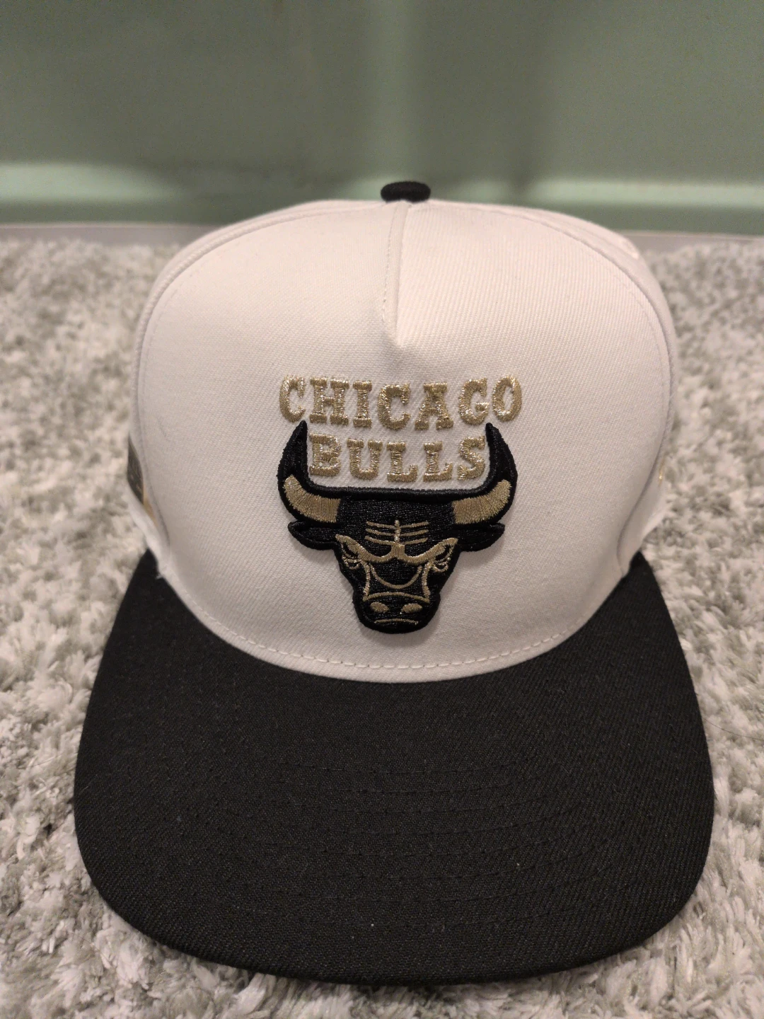 Chicago Bulls baseball championship snapback hat