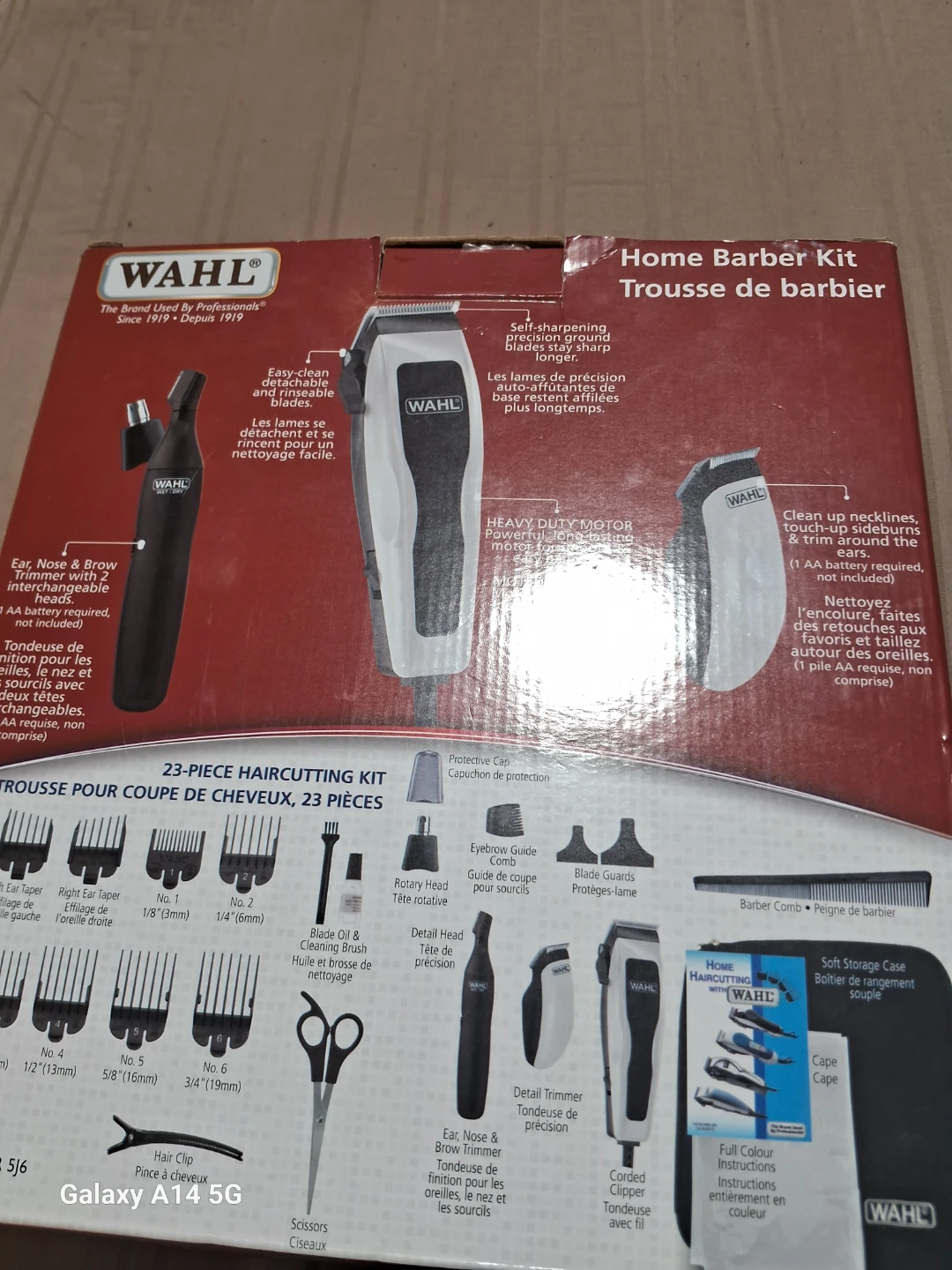 Wahl Home Barber Kit - 22-Piece Haircutting Kit - photo 2