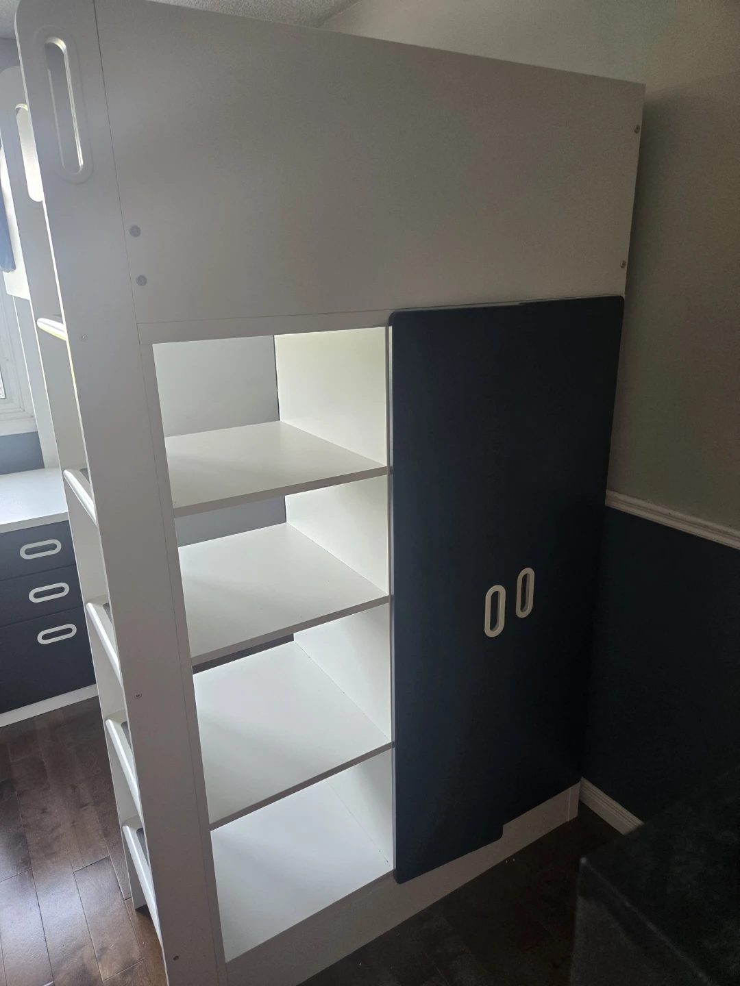 Ikea SMÅSTAD Loft bed, with desk, 4 drawers, Twin - photo 2