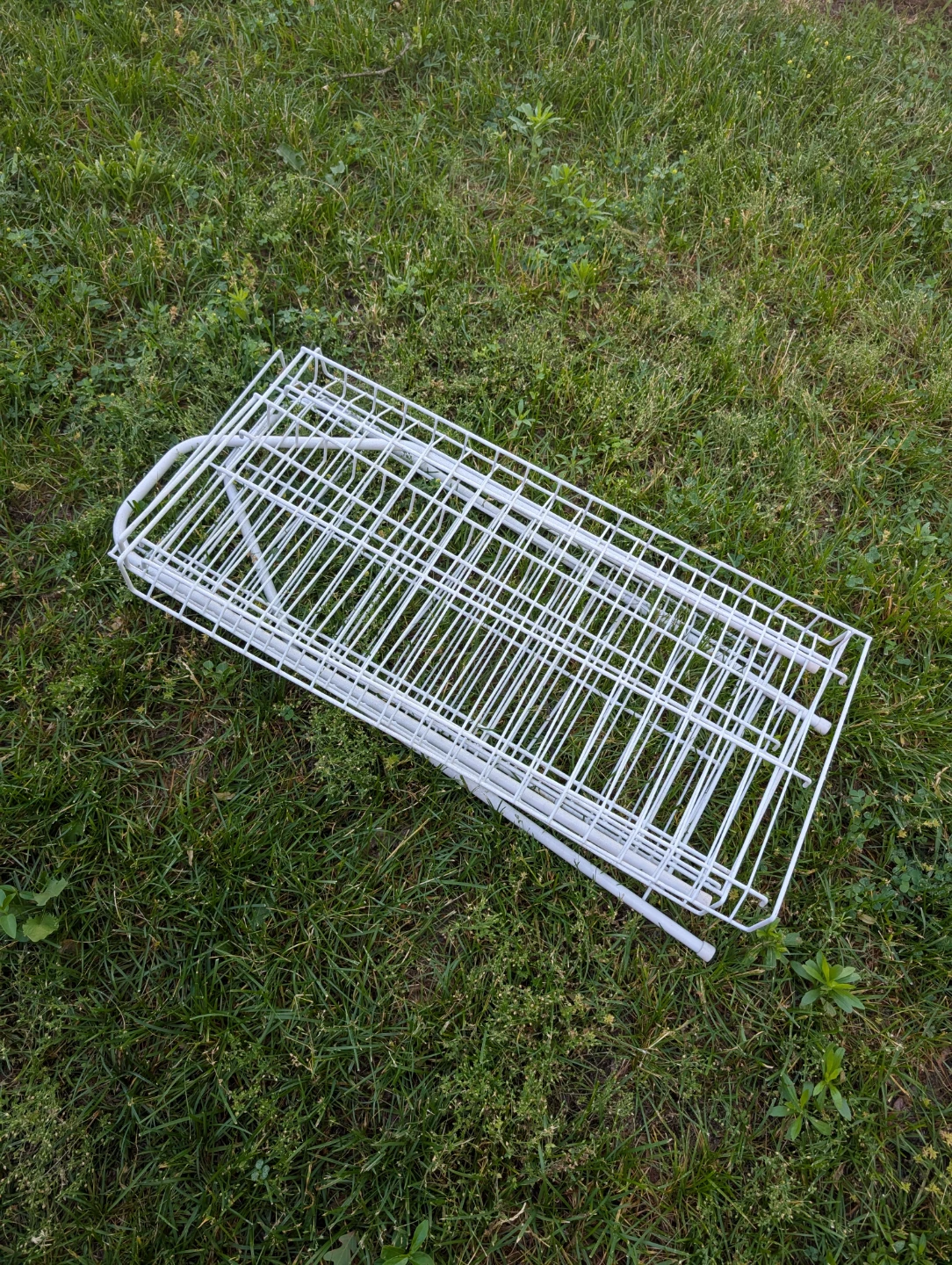 White Wire Shoe Rack - photo 4
